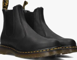 zwarte dr martens chelsea boots 2976 wl