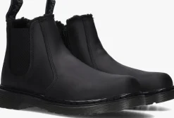 zwarte dr martens enkelboots 2976 k