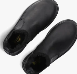 zwarte dr martens enkelboots 2976 k