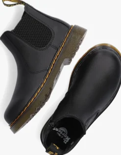 zwarte dr martens enkelboots 2976 k