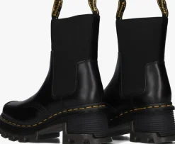 zwarte dr martens enkelboots corran