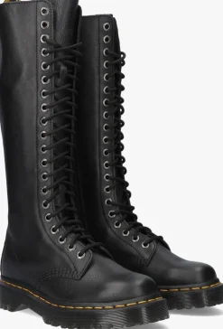 zwarte dr martens hoge laarzen 1b60 bex
