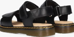 zwarte dr martens sandalen romi j