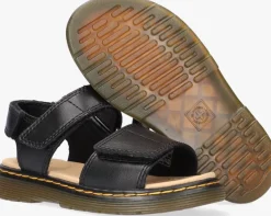 zwarte dr martens sandalen romi j