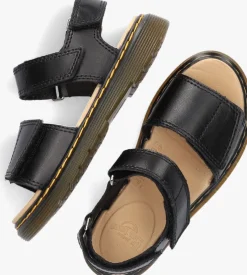 zwarte dr martens sandalen romi j