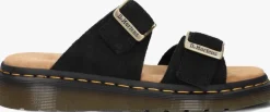 zwarte dr martens slippers josef