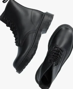 zwarte dr martens veterboots 1460 pascal mono