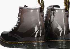 zwarte dr martens veterboots 1460 glitter t/j