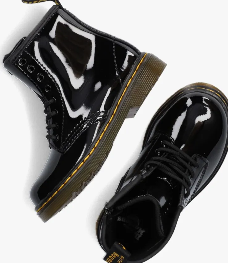 zwarte dr martens veterboots 1460 k delaney