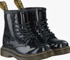 zwarte dr martens veterboots 1460 k delaney