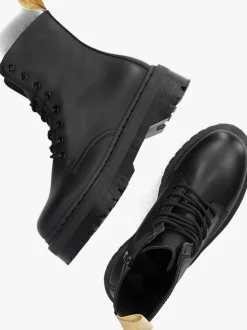 zwarte dr martens veterboots vegan jadon ii mono