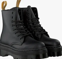 zwarte dr martens veterboots vegan jadon ii mono