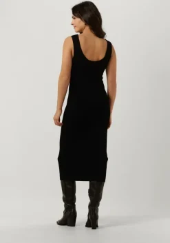 zwarte drykorn midi jurk severe