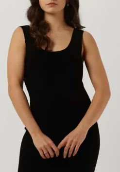 zwarte drykorn midi jurk severe