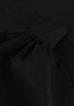 zwarte drykorn mini jurk aldora