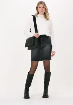 zwarte drykorn minirok belou