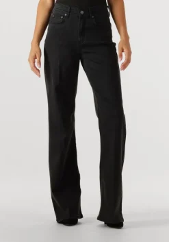 zwarte drykorn straight leg jeans retain