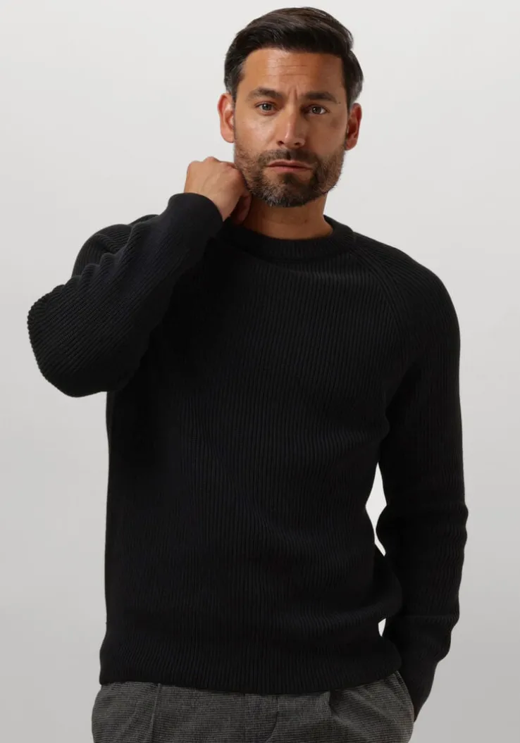 zwarte drykorn trui aaron 422034