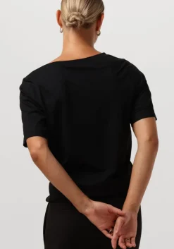 zwarte drykorn t-shirt jacina 520160