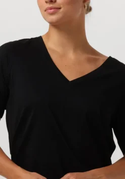 zwarte drykorn t-shirt jacina 520160