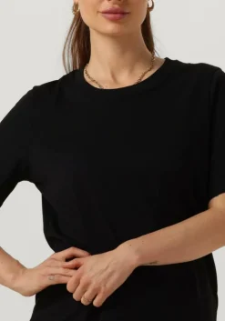 zwarte drykorn t-shirt kirani 520160