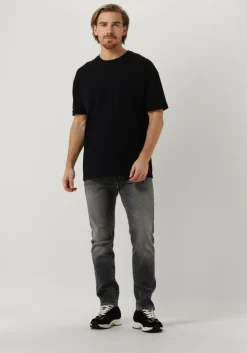 zwarte drykorn t-shirt thilo 520003