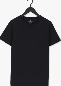 zwarte dstrezzed t-shirt mc. queen basic tee organic slub jersey