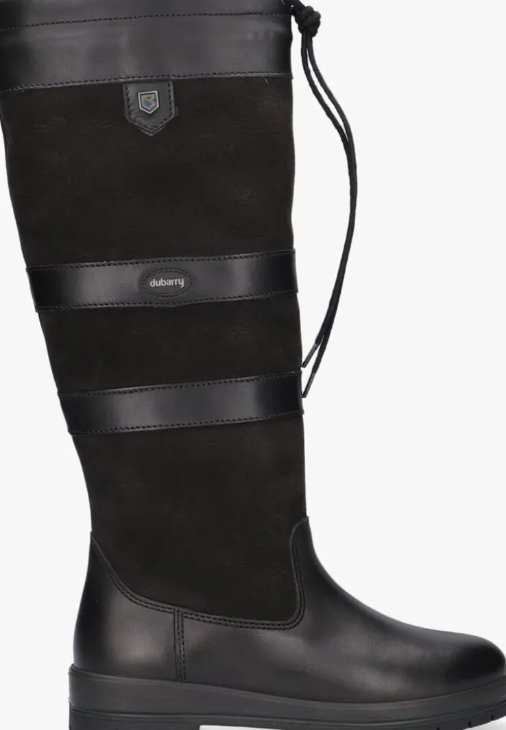 zwarte dubarry hoge laarzen galway