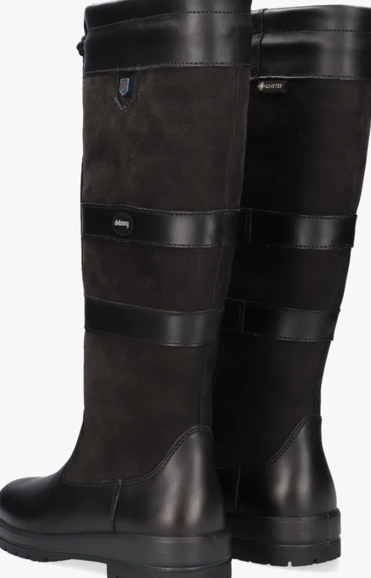 zwarte dubarry hoge laarzen galway