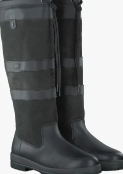 zwarte dubarry hoge laarzen galway