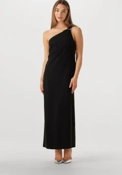 zwarte edited maxi jurk joelle dress