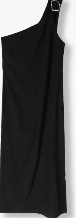 zwarte edited maxi jurk joelle dress