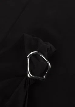 zwarte edited maxi jurk joelle dress