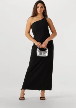 zwarte edited maxi jurk joelle dress