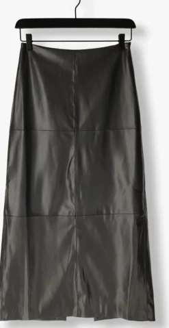 zwarte edited maxirok jella skirt