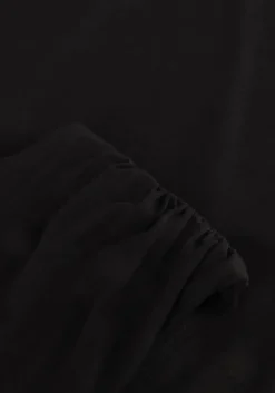 zwarte edited midi jurk wiara dress