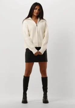 zwarte edited minirok wynter skirt