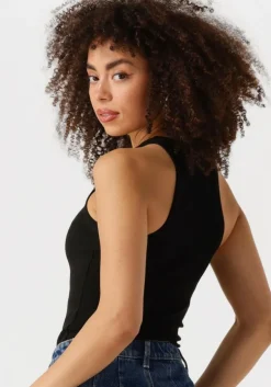 zwarte edited top orelia top