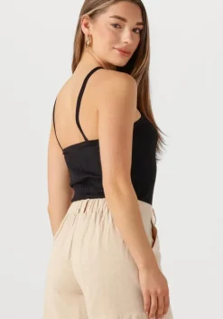 zwarte edited top udita top