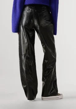 zwarte edited wijde broek celina trousers