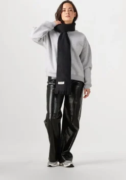 zwarte edited wijde broek celina trousers