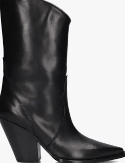 zwarte elena iachi cowboylaarzen e3614