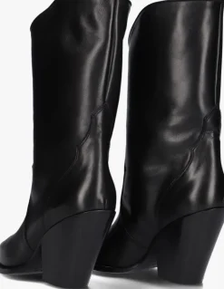 zwarte elena iachi cowboylaarzen e3614