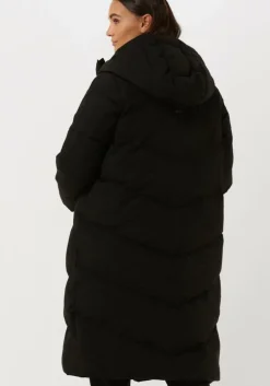 zwarte elvine gewatteerde jas naemi