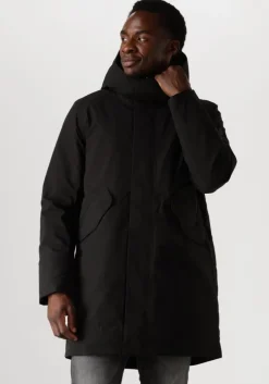 zwarte elvine parka's hjalmar