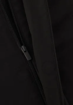 zwarte elvine parka's lucius