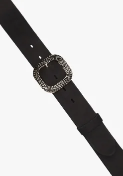 zwarte elvy riem 40404