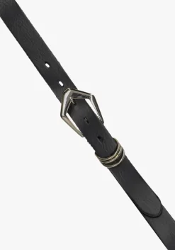 zwarte elvy riem 25620