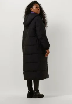 zwarte envii gewatteerde jas enhudson cargo jacket 6775