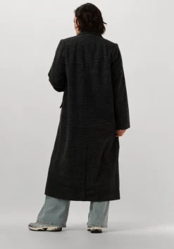 zwarte envii mantel enkate jacket 7163